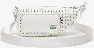 Unisex Perforated Shoulder Bag - Small