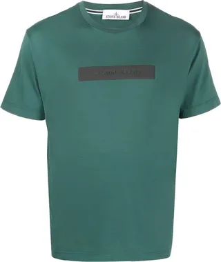 logo-print cotton T-shirt