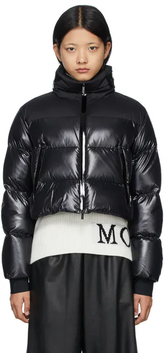 Moncler Black Down Jasione Jacket