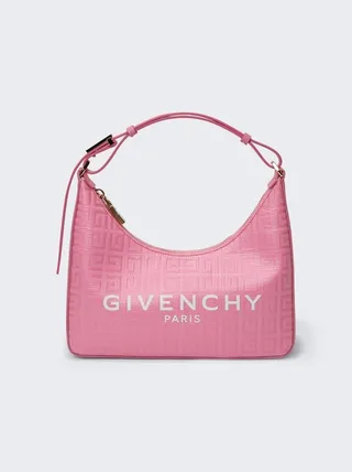 Small Moon Cut Out Bag Bright Pink