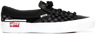Slip-On Cap LX "Pony Hair Black Checkerboard" sneakers