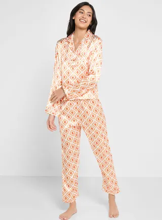 Printed Pyjama Set