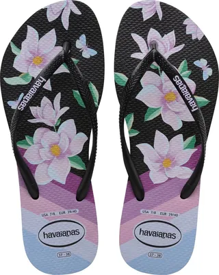 Slim Floral Flip-Flop