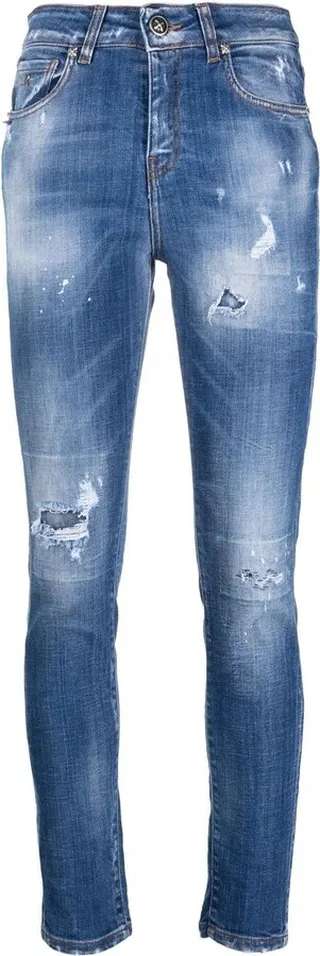 Distressed Skinny Jeans