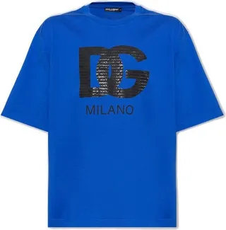Dolce & Gabbana Logo-Printed Crewneck T-Shirt