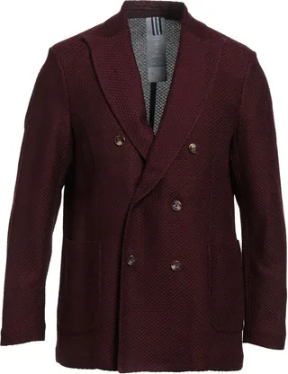 Suit Jacket Burgundy