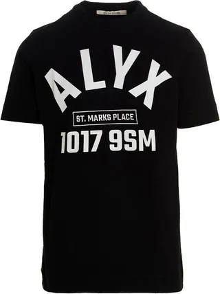 1017 ALYX 9SM Logo Printed Crewneck T-Shirt