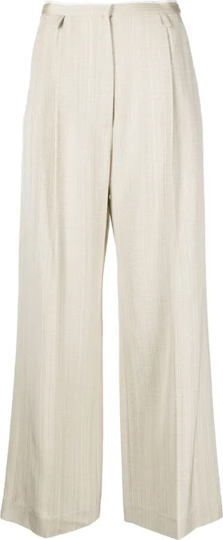 Straight-Leg Tailored Trousers