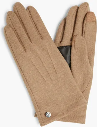 Camel Water Repellent Classic Touch Gloves