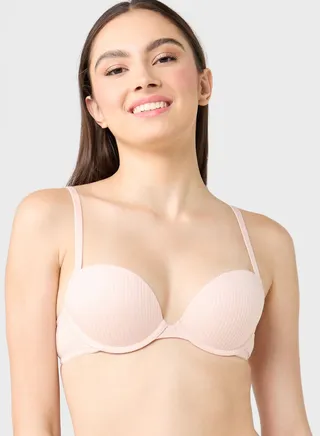 Plunge Neck Bra