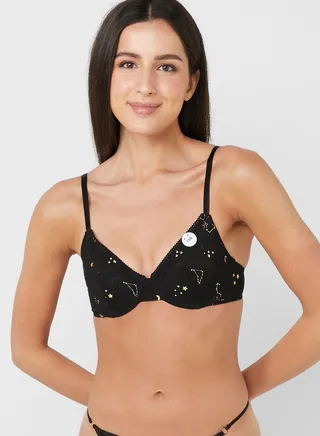 Strappy Knitted Bra