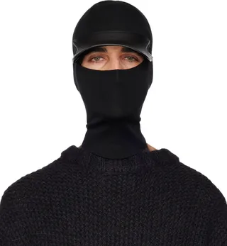 Givenchy Black Bi-Material Balaclava