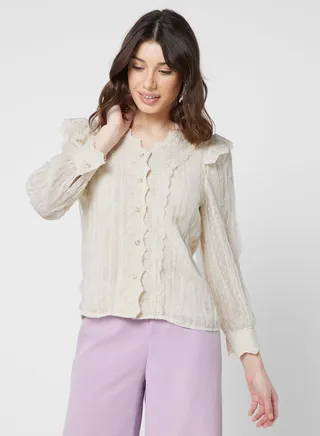 Lace Detail Shirt