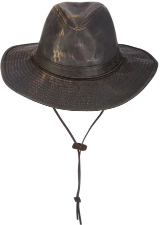 Men's Weathered Big-Brim Safari Hat