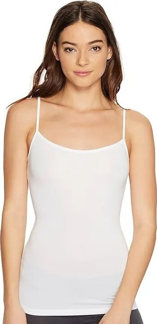 Hanro Soft Touch Spaghetti Camisole (White) Women's Sleeveless