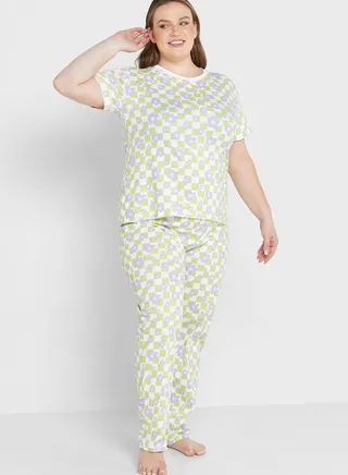 All Over Printed Pyjama Set