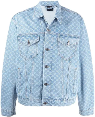 Matwa patterned denim jacket