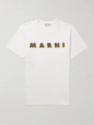 Logo-Print Cotton-Jersey T-Shirt
