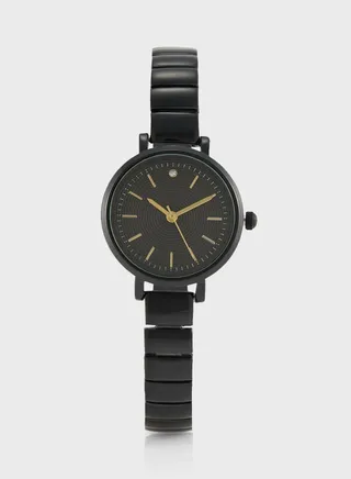Round Dial Bracelet Strap Analogue Watch