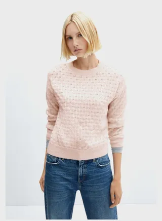 Crew Neck Knitted Sweater