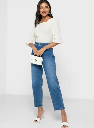High Waist Mom Jeans