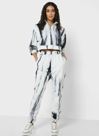 High Waist Tie Dye Joggers