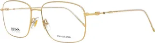 Hugo Boss Rectangular Eyeglasses BOSS1312 J5G Gold 57mm 1312