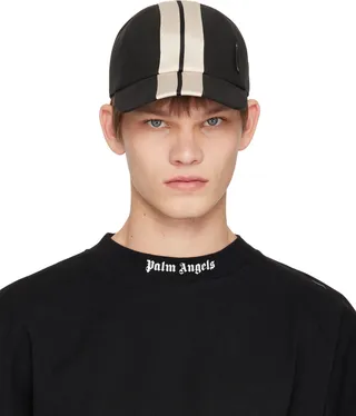 Palm Angels Black Track Cap