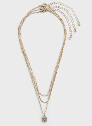 3 Pack Mix Pendant Necklace Set
