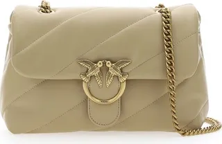 Pinko Love Classic Puff Logo Plaque Crossbody Bag