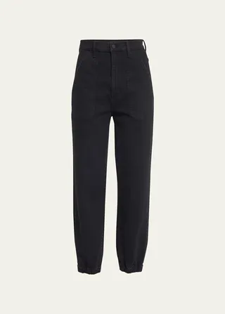 The Wrapper Patch Springy Ankle Jeans