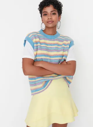 Striped Knitted Sweater