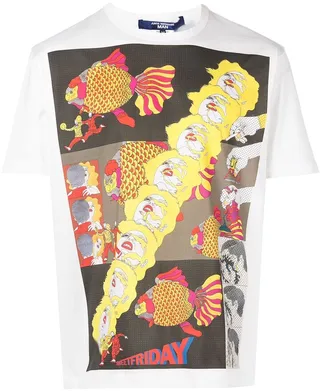 graphic-print cotton T-shirt