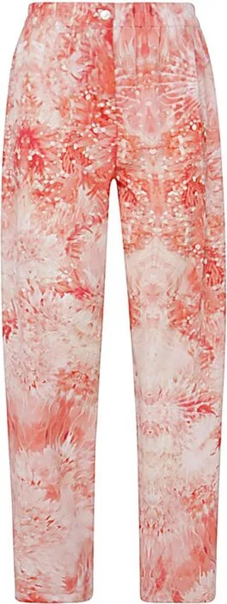 Alexander McQueen Tie-Dye Straight Leg Pyjama Pants