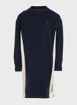 Kids Monotype Sweater Dress