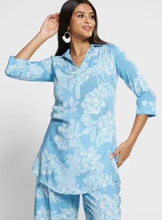 Floral print Kurti