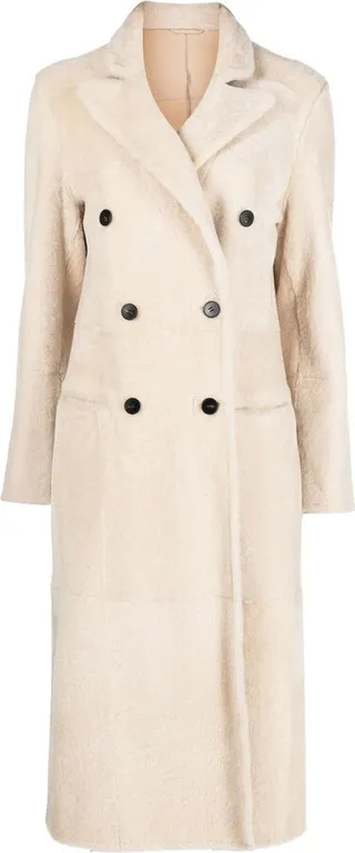 Merino Wool Double-Breasted Coat