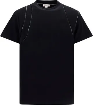 Alexander McQueen Short Sleeved Crewneck T-Shirt