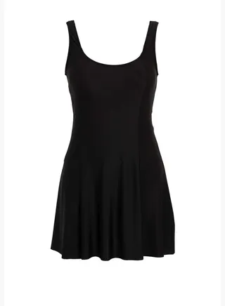 Regular Fit Strappy Skirt Swimsuit