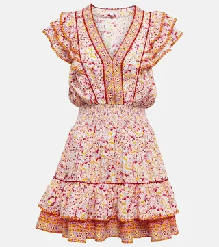 Camila floral minidress