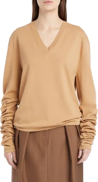 Pelayo V-Neck Virgin Wool Sweater