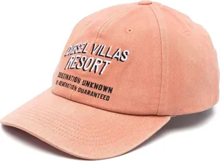 Embroidered-Logo Detail Baseball Cap