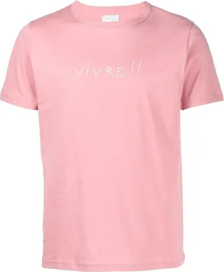 Vivre text-print T-shirt