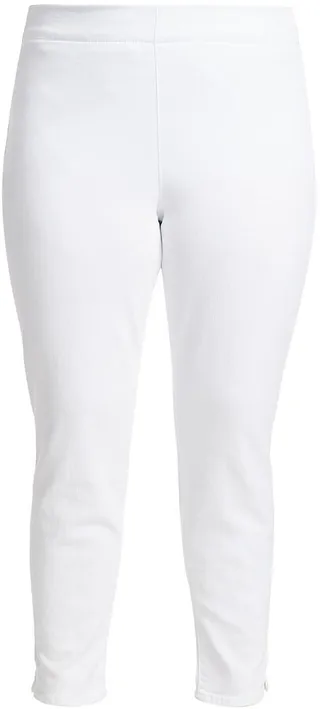 Pull-On Skinny Ankle Pants