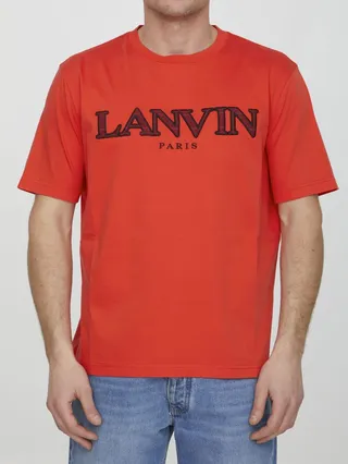 Red T-shirt With Logo