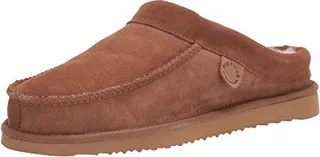 Fireside by Dearfoams Mens Clog Slipper