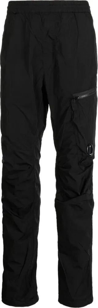 Logo-Appliqué Tapered Trousers