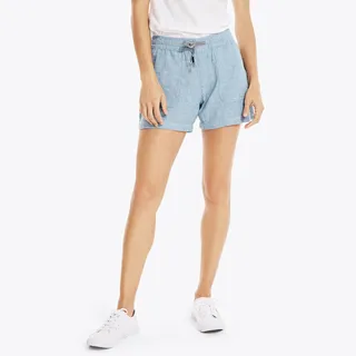 4.5" Chambray Pull-On Short