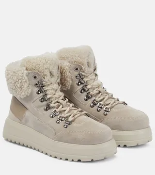 Antwerp suede hiking boots