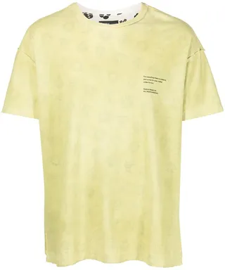 spray short-sleeve T-shirt